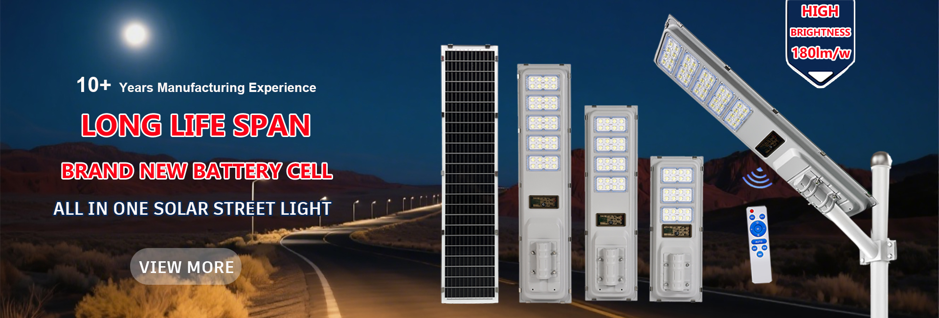 Kwaliteit Alles in één straatverlichting op zonne-energie fabriek