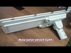 60W Ip65 Zonne-Straatlicht All In One Waterdicht Bewegingssensor Led Straatverlichting