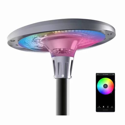 Residentiële 1200w RGB Solar Garden Lights Patio Solar Garden Path Lights