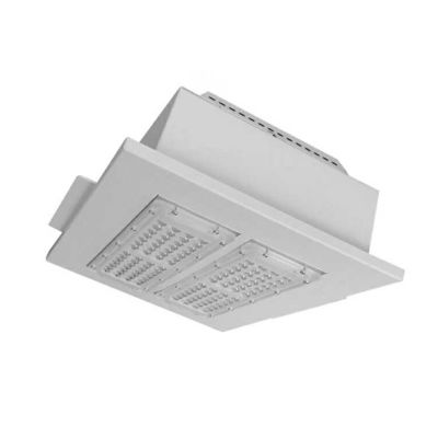 Efficiënte warmteafvoer Benzinestation LED-luifellicht 100W 150W 200W met hoge lumenopbrengst 140lm / W