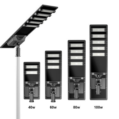 SMD5050 Zonne-LED straatlicht Bewegingssensor Afstandsbediening 60 Watt Zonne-Straatlicht