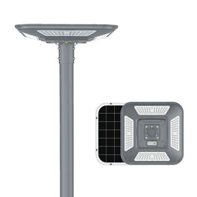 Zonneweglamp geïntegreerd alles in één Zonne Tuinlicht gegalvaniseerd stalen behuizing