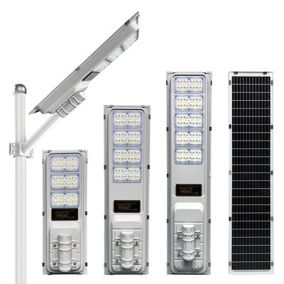 All-in-one modern zonne-strallamp LED IP65 60AH Lithiumbatterie voor buiten