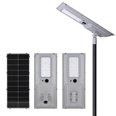 Groothandel alles-in-één straatlantaarn op zonne-energie met 5050SMD LED en lithiumbatterij